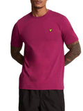 Lyle & Scott T-shirt Plain Uomo TS400VOG Rich Burgundy - Fuxia