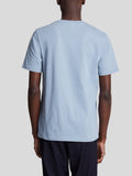 Lyle & Scott T-shirt Plain Uomo TS400VOG Crafted Blue - Celeste