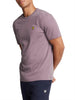 /enlyle scott t shirt plain uomo ts400vog highland mauve viola 1401448