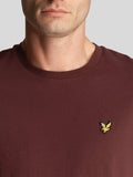 Lyle & Scott T-shirt Viola Uomo TS400VOG Burgundy - Bordeaux