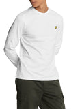 Lyle & Scott T-shirt Plain LS Uomo TS512VOG White - Bianco