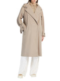 Max Mara Trench Carter Donna 2426036018600 Travertine - Beige