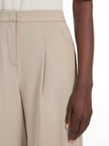 Max Mara Pantalone Palazzo Bonn Donna 2426786017600 Tortora - Marrone