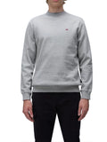 Napapijri Felpa Balis Crew Uomo NP0A4FQW Medium Grey Melange - Grigio