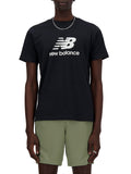 New Balance T-shirt Essentials Logo Uomo MT41502 - Nero