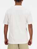 New Balance T-shirt Small Logo Uomo MT41509 - Bianco