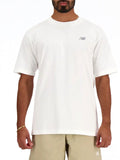 New Balance T-shirt Small Logo Uomo MT41509 - Bianco