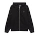 /enobey felpa zip established works bold uomo 112460022 nero 9184308