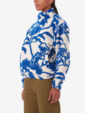 Obey Pullover Scenic Mock Neck Uomo 221800427 Royal - Blu