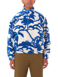 Obey Pullover Scenic Mock Neck Uomo 221800427 Royal - Blu