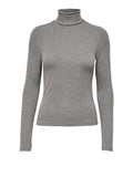 Only Top Donna 15256046 Dark Grey Melange - Grigio