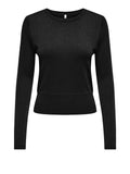 Only Pullover Donna 15324597 Black Dtm Glitter - Nero