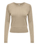 /enonly pullover donna 15324597 frosted almond dtm glitter beige 6095298