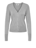 Only Cardigan Donna 15327578 Light Grey Melange - Grigio