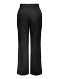 Only Pantalone Zampa Only da Donna - Nero