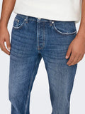 Only e Sons Jeans Straight Uomo 22029392 - Denim