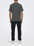 Only e Sons T-shirt Uomo 22030582 Magnet - Grigio