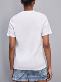 Patrizia Pepe T-shirt Donna 2M4381J159 - Bianco