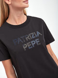 Patrizia Pepe T-shirt Donna 2M4404J240 - Nero