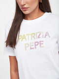 Patrizia Pepe T-shirt Donna 2M4404J240 - Bianco