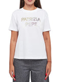 Patrizia Pepe T-shirt Donna 2M4404J240 - Bianco