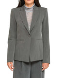 Patrizia Pepe Blazer Donna 2S1513A498 Gray Melange - Grigio