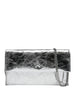 patrizia pepe borsa pochette donna 8b0050l112 craquele silver argento 2553035