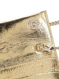 Patrizia Pepe Borsa Pochette Donna 8B0050L112 Craquele Gold - Oro