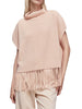 /enpatrizia pepe poncho donna 8f0014km36 beige 5675216