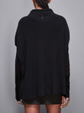 Patrizia Pepe Poncho Donna 8F0014KM36 - Nero