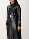 Patrizia Pepe Trench Eopelle Donna 8O0141E005 - Nero