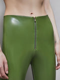 Patrizia Pepe Leggings Similpelle Donna 8P0616E032 Green Garden - Verde