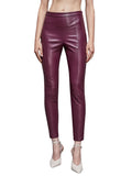 Patrizia Pepe Leggings Similpelle Donna 8P0624E005 Plum Elixir - Bordeaux