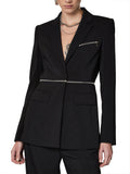 Patrizia Pepe Blazer Donna 8S0406A6F5 - Nero