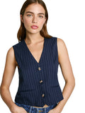 Pepe Jeans Gilet Diana Donna PL402456 - Blu