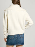 Pepe Jeans Cardigan Irma Donna PL702189 - Bianco