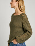 Pepe Jeans Maglione Hailey Donna PL702219 - Verde