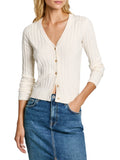 Pepe Jeans Cardigan Izabel Donna PL702225 - Bianco