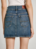 Pepe Jeans Gonna Mini Gonna Jeans Mini Donna PL901147HW7 - Denim