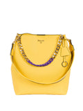 Pollini Borsa a Mano Grained Double Donna SC4500PP0ISG0 - Giallo