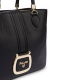 Pollini Borsa a Mano Grained Pu Donna SC4582PP0ISB0 - Nero