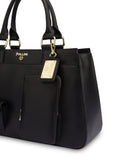 Pollini Borsa a Mano Saffiano Donna SC4587PP0ISD0 - Nero