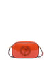 pollini borsa a tracolla craquele maxi logo donna sc4594pp0isc0 arancio arancione 3844013