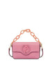 /enpollini borsa a tracolla plain pu donna sc4601pp0isa0 nude rosa 7573766