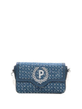 Pollini Borsa a Tracolla Donna SC4601PP0ISE1 - Denim