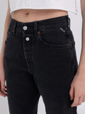 Replay Jeans Straight Donna W9Z1.000.72551D - Nero