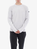 Rrd Pullover Velvet Round Knit Uomo WES030 Ghiaccio - Grigio