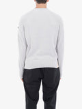 Rrd Pullover Velvet Round Knit Uomo WES030 Ghiaccio - Grigio