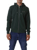 sun68 felpa zip uomo f44102 verde 74983