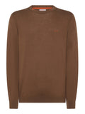 Sun68 Pullover Round Solid Uomo K44101 - Marrone